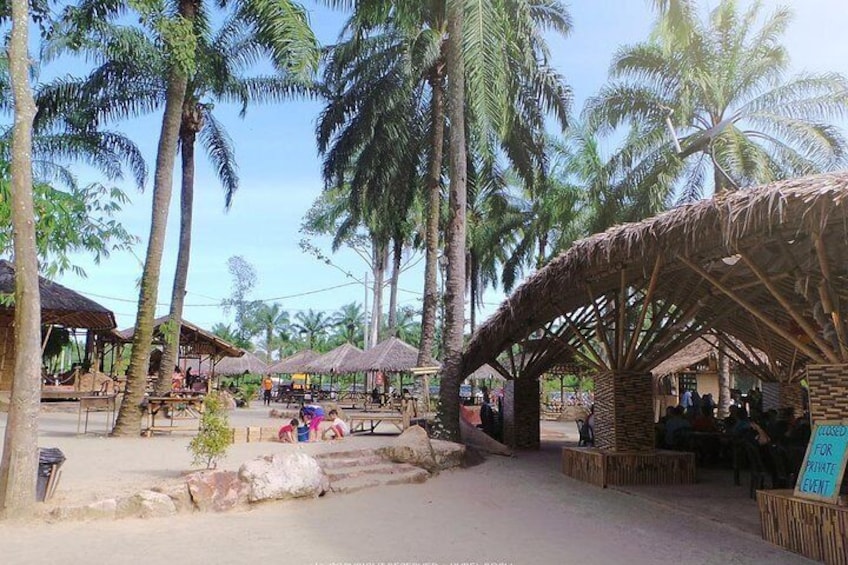 Bamboo Hut at Tadom Hill Resort - Diving Platform, Water Swing & Tarzan Swing 3