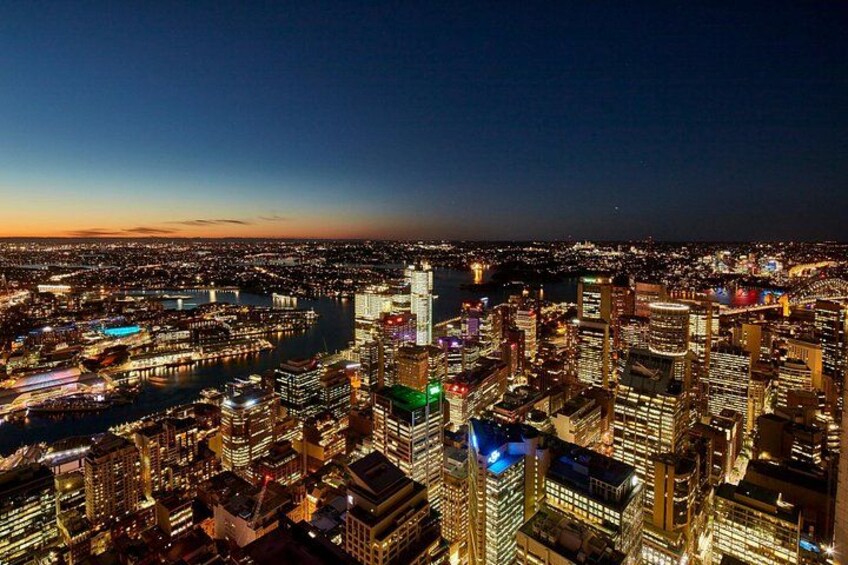 Sydney Tower View by Night 1