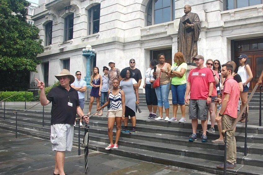 Your guide on the tour. 3