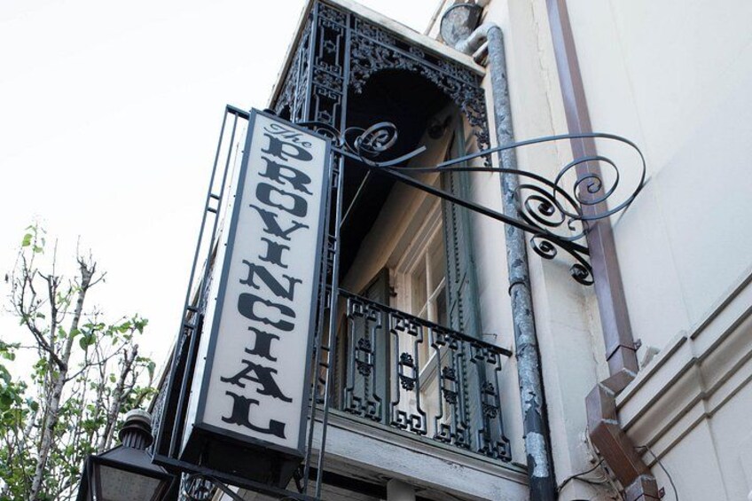 A building with a sign that reads 'Provincial.' 3