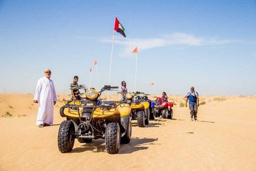 Quad Ride in Dubai Desert 5
