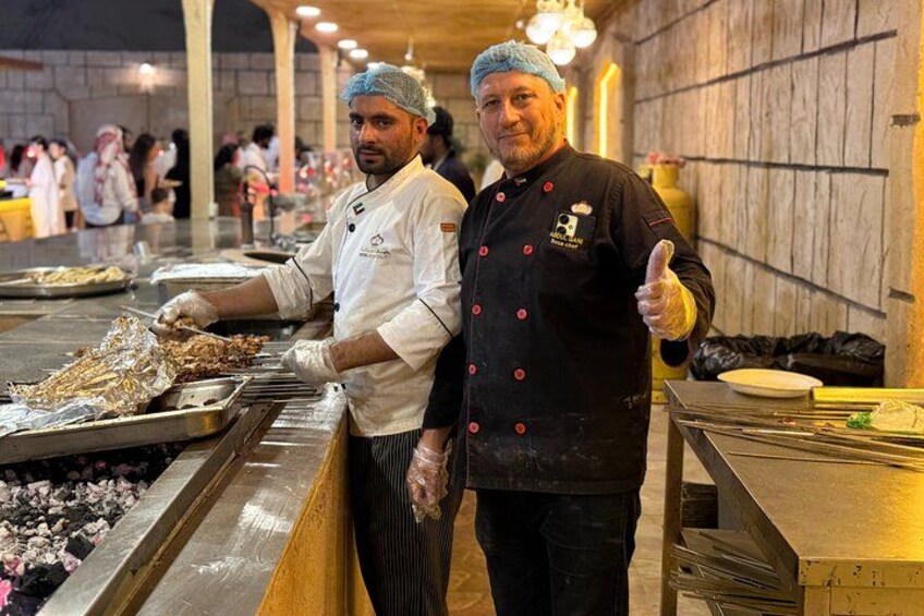 Live BBQ Cheif in the Desert Safari 3