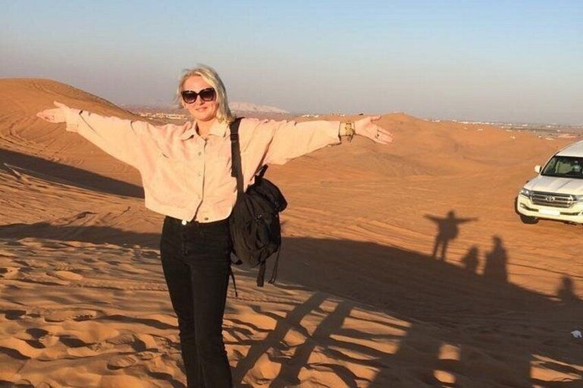 Red dunes of Dubai Desert 2