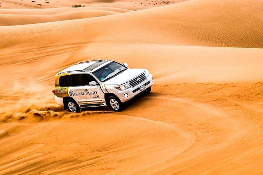 Dune Bashing During The Desert Safari Dubai 1