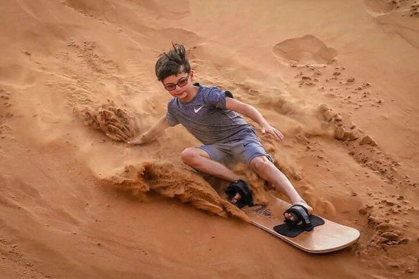 Sand boarding in the Desert 2
