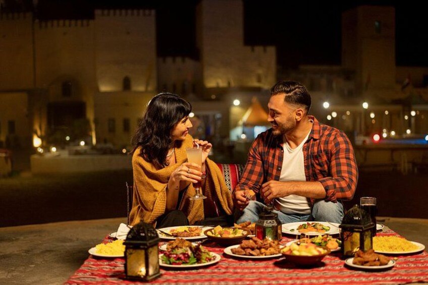 Dubai Safari Dessert Oasis: Luxury Dinner, optional Dune Bash 2