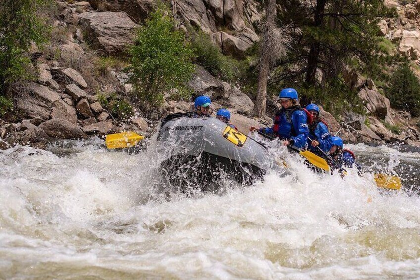 The Staircase Rapid in Browns Canyon during medium flows (July). 3