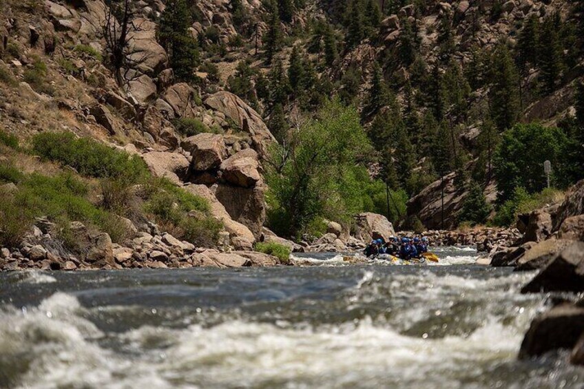 The top of Staircase Rapid in Browns Canyon National Monument. 2