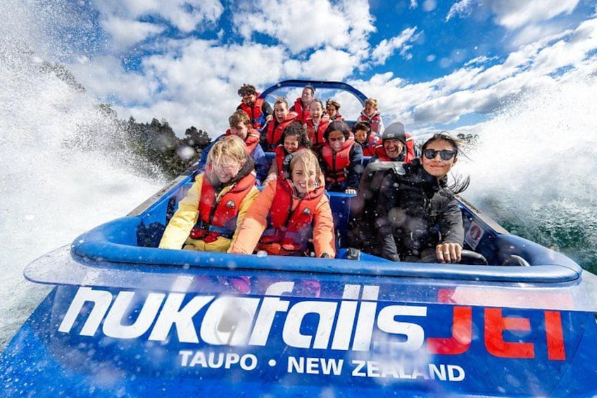 Huka Falls Jet Boat Ride in Taupo 2