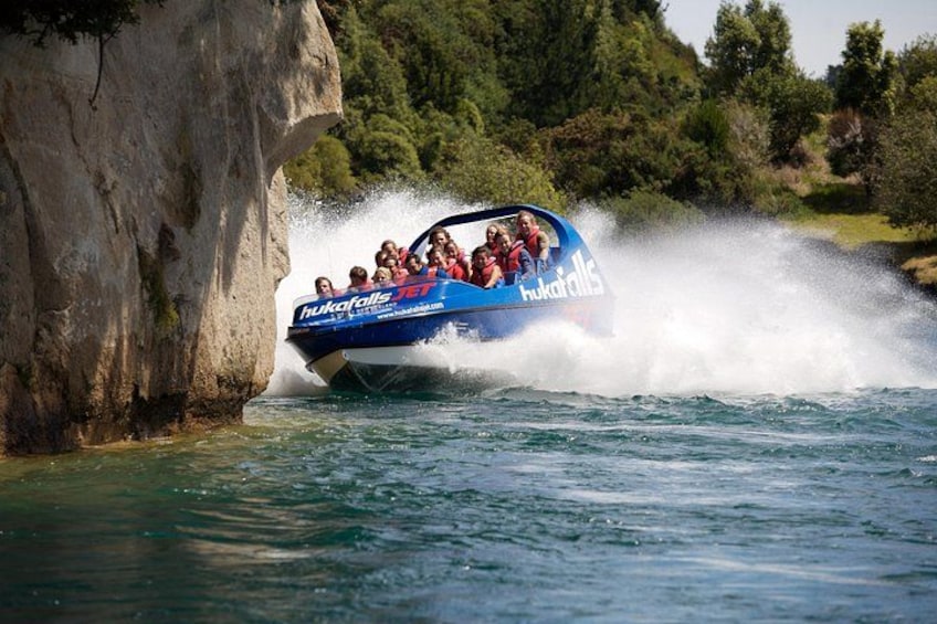 Huka Falls Jet Boat Ride in Taupo 3