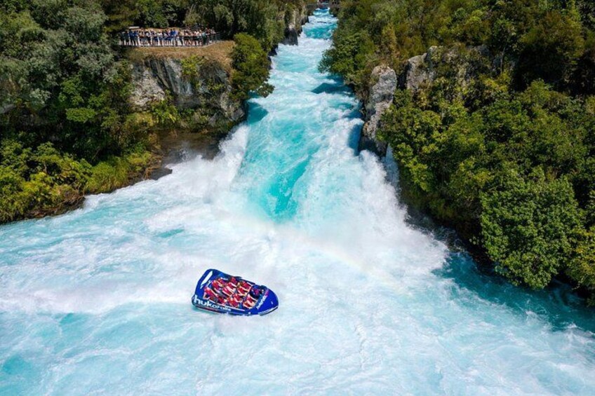 Huka Falls Jet Boat Ride in Taupo 1