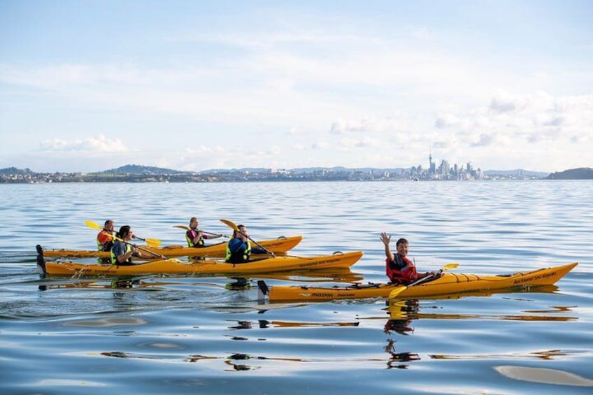 Auckland Volcano - Motukorea / Browns Island Sea Kayak Tour 2