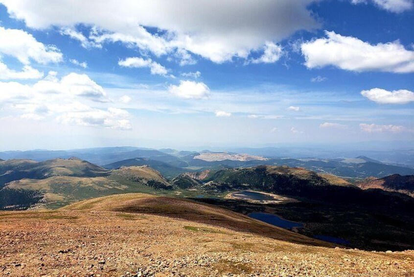 360 degree views from atop Pikes Peak