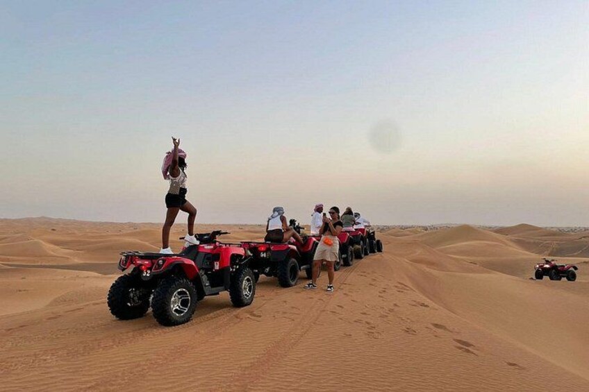 Dubai Evening Desert Safari BBQ Premium Camp & optional Quad Bike 4