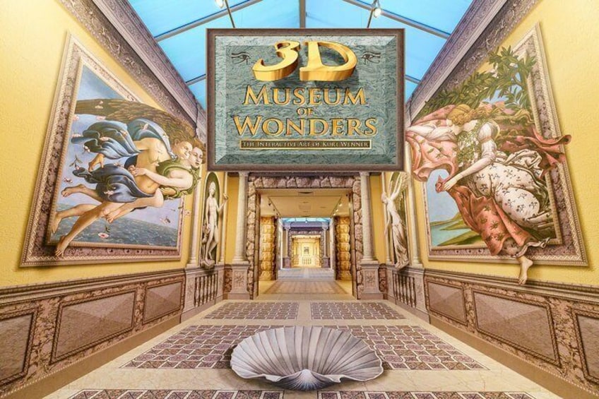 3D Museum of Wonders Admission Ticket  1