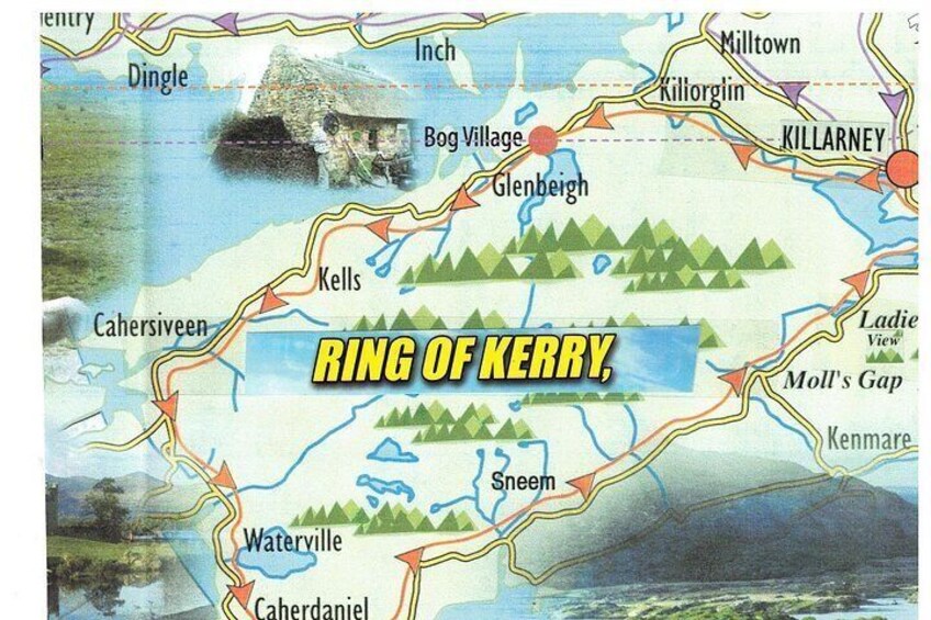 Ring of Kerry Map 5