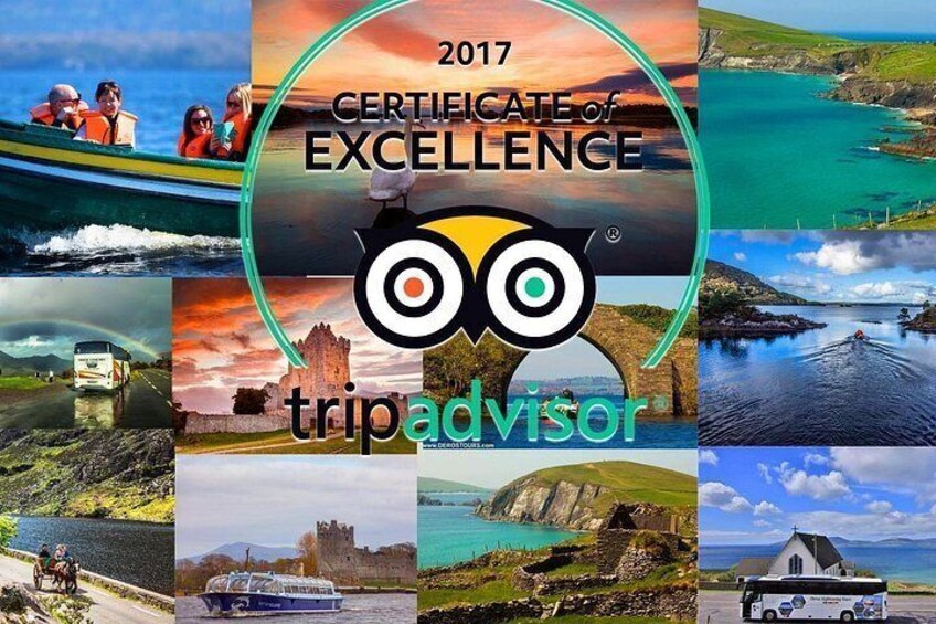 Award Winning Tours. 2