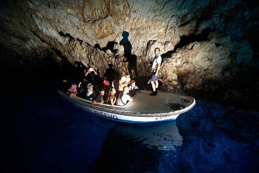 Exploring Blue cave 4