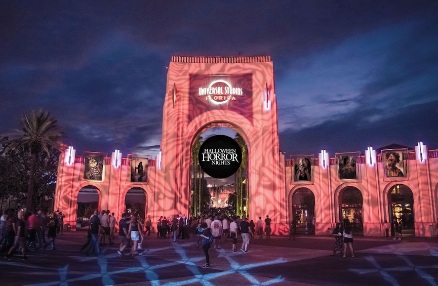 Universal Studios Florida with Halloween Horror Nights event. 3