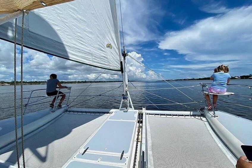 Catamaran Sailing Dolphin/Manatee Watch in Daytona Beach 1