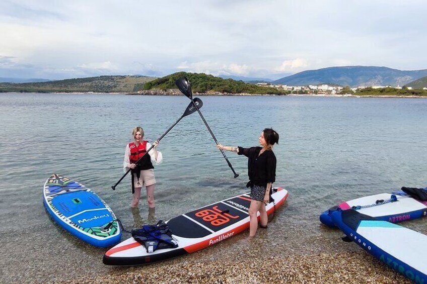 Stand Up Paddle-boarding around Ksamil islands (3 times a day) 4