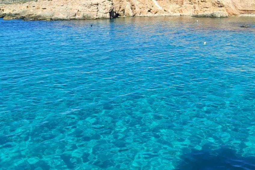 From Sliema: Comino Blue Lagoon, Crystal Lagoon & Sea Caves 3
