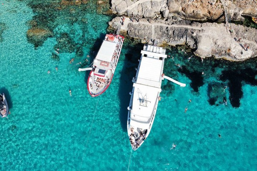From Sliema: Comino Blue Lagoon, Crystal Lagoon & Sea Caves 3