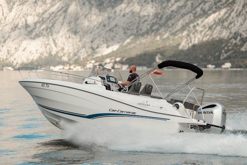 Blue Cave and Perast 3h ticket tour with luxury boats 3