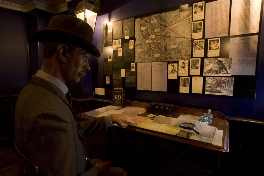 Jack the Ripper museum scene