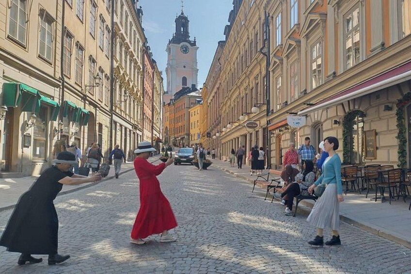 Tourists at Storkyrkobrinken 2