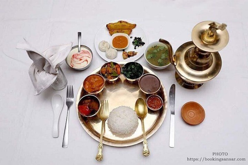 Nepali Dinner set 4