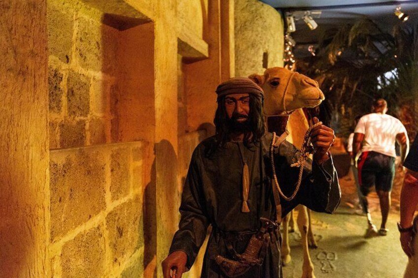 Exhibit at the Dubai Museum in the Al Fahidi Fort.