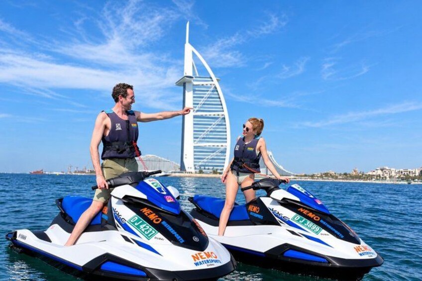 30min Jet Ski to Burj Al Arab + Pictures, Videos & free Ice Cream 1