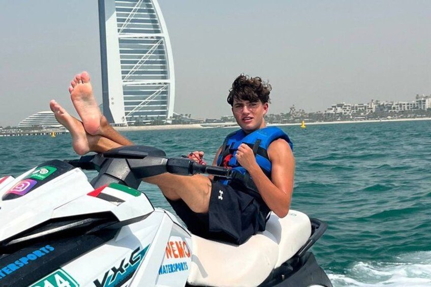Dubai: 30min Jet Ski: Burj Al Arab w Pics, Videos, free Ice Cream 4