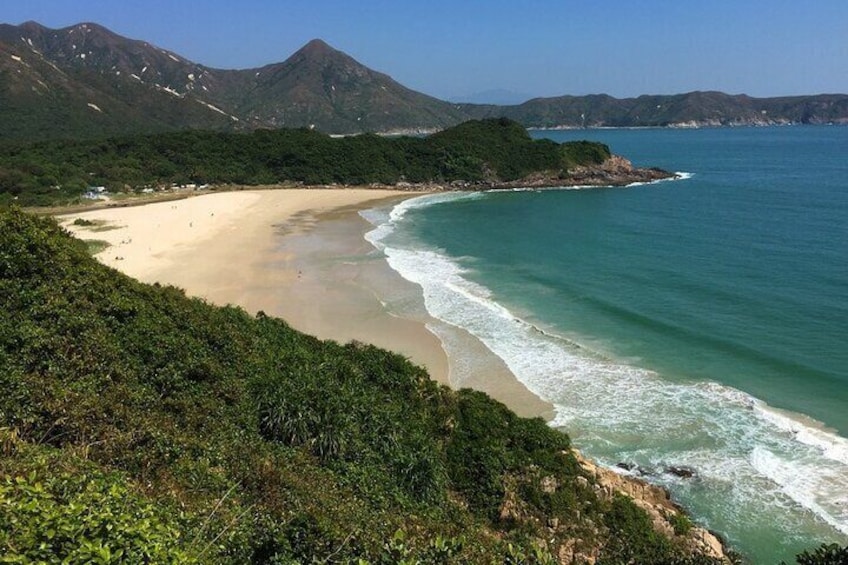 Lunch at the beach of Sai Kung Country Park