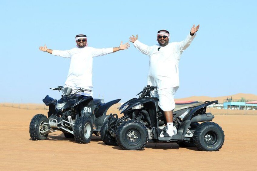 6-Hour Dubai Desert Safari with BBQ Dinner & Quad Biking 2