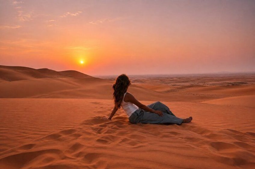 Dubai Evening Desert Safari, Quad Bike, Camel Ride & BBQ Dinner 2