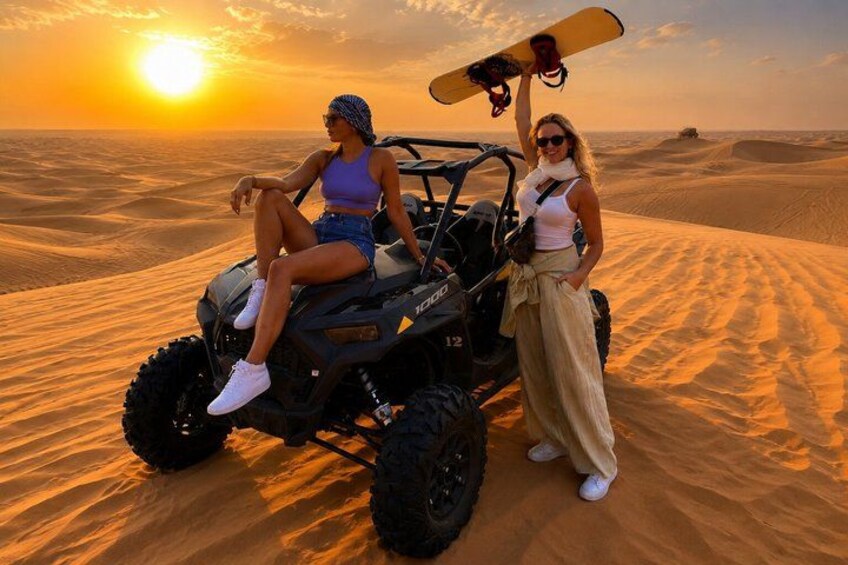 Dubai Evening Desert Safari, Quad Bike, Camel Ride & BBQ Dinner 2