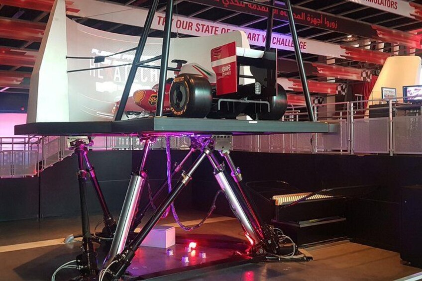 car simulator ferrari park abu dhabi 2