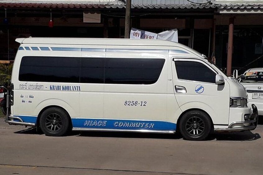 From Koh Lanta to Krabi Town (by public van) 1