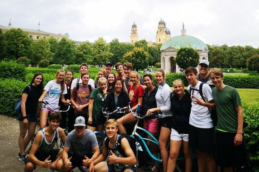 School groups are most welcome on our fun and educational bike tour. 2