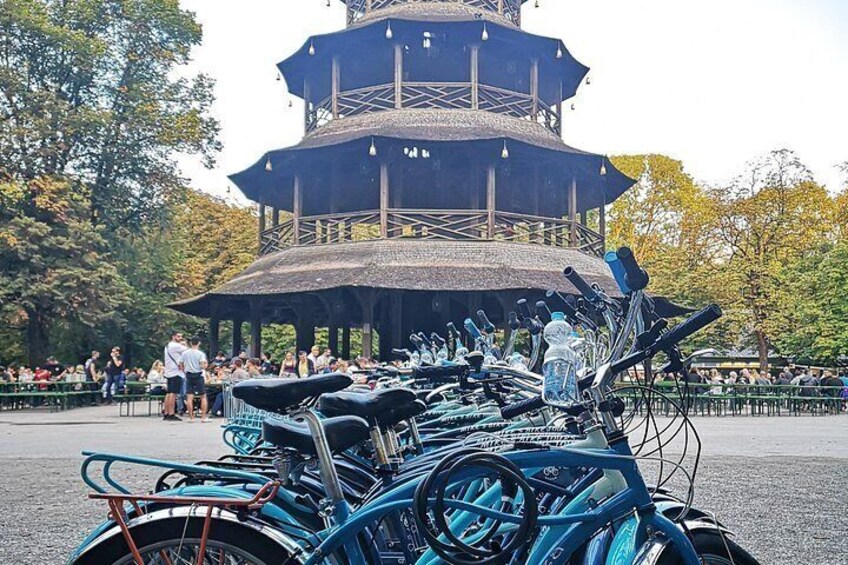 The Chinese Tower Beer Garden where our bike tour takes a break for lunch or dinner, not included. 3