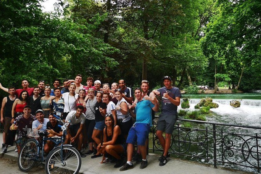 Another photo opportunity on our bike tour with your new group of friends. 5