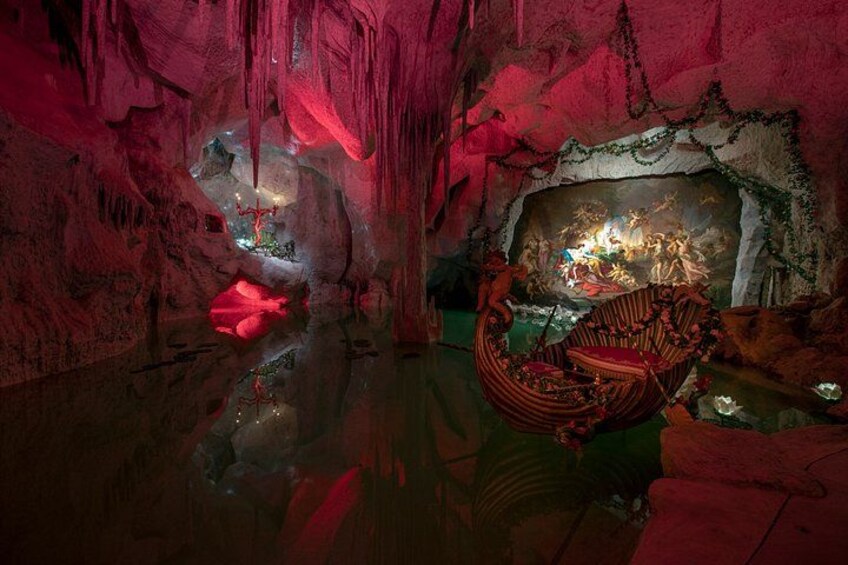 Grotto at Linderhof Palace 
© Bayerische Schlösserverwaltung, Veronika Freudling, Maria Scherf 2