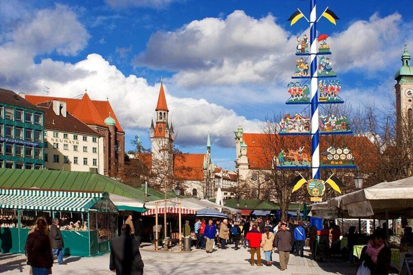Munich City Walking Tour, includes Third Reich & Viktualienmarkt 1