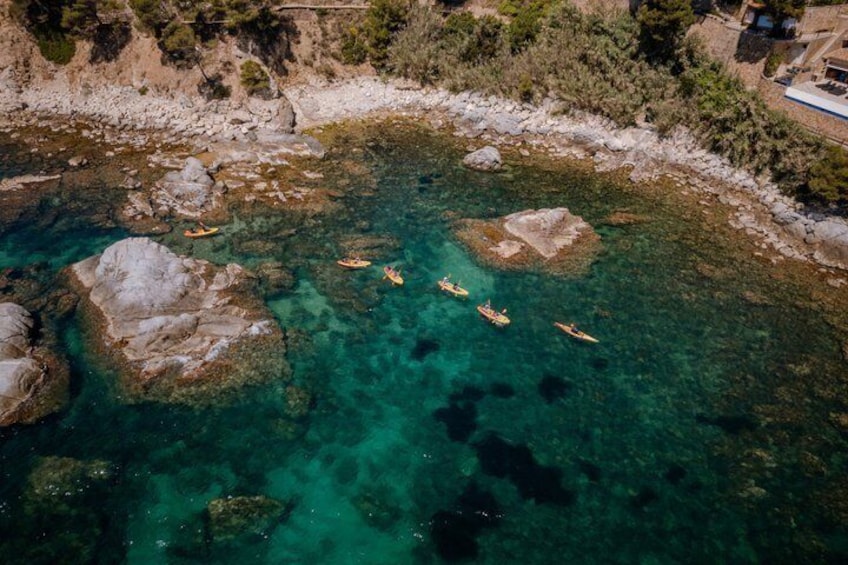 Costa Brava Kayak & Snorkel Tour + Picnic from Barcelona 3