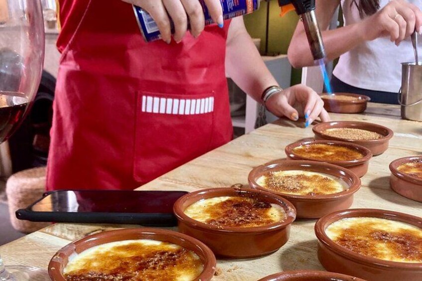 Premium Paella Cooking Class, Sangría, 10 Tapas & market Boquería 3