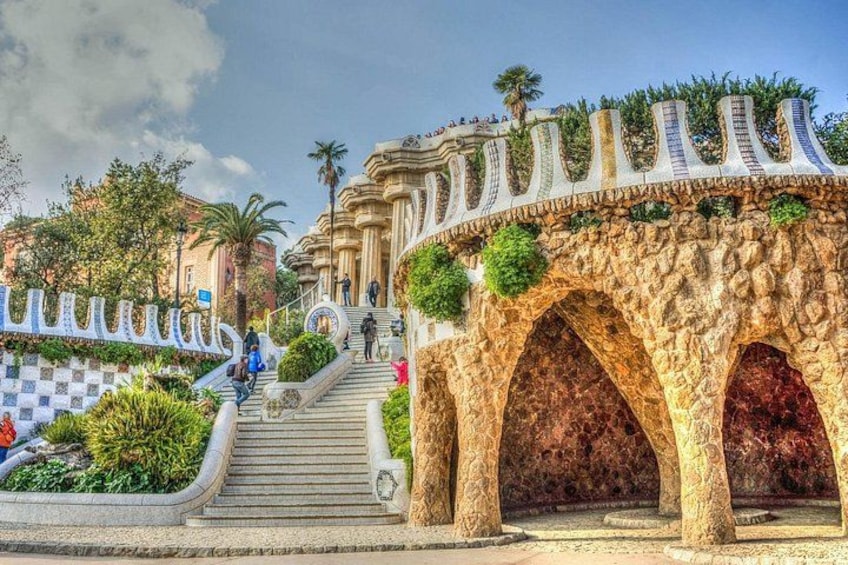 Enjoy the genius of Gaudi by visiting the Park Guell 2