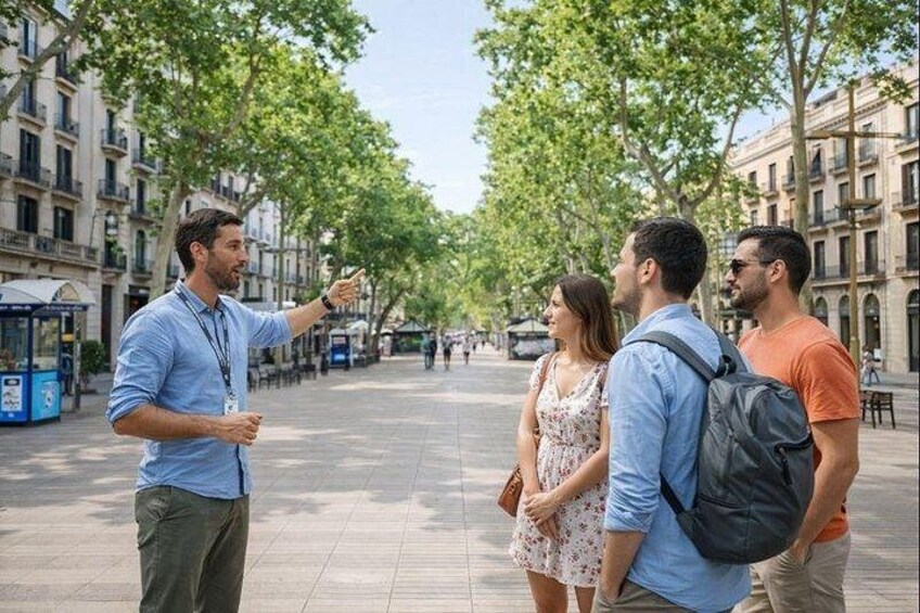 Barcelona in 1 Day: Sagrada Familia, Park Guell,Old Town & Pickup 2