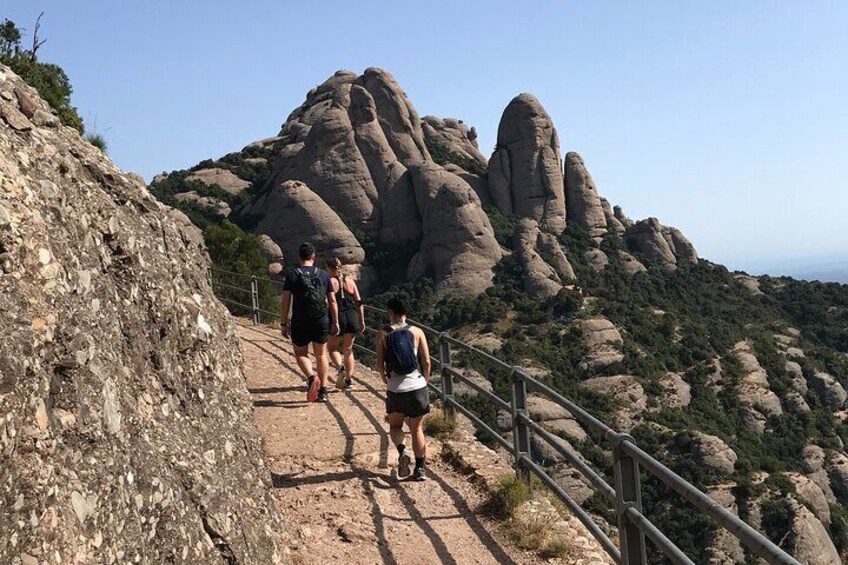 Montserrat Mountain Hiking Tour to Sant Jeroni, Small Group 4